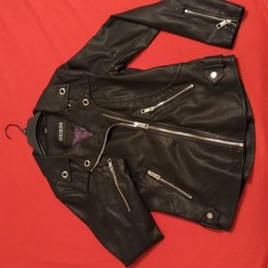 Guess Black Moto Jacket